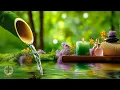 Download Lagu Relaxing Sleep Music with Bamboo Water Sound🌿Insomnia Relief,Calm Anxiety,Stress Relief \u0026 Meditation