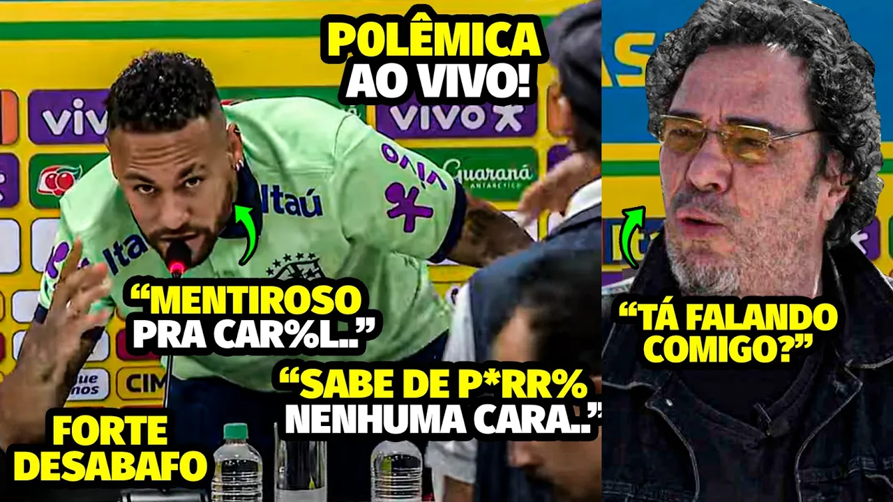 P0LÊMICA! NEYMAR HUMlLHA CASAGRANDΣ E JORNALISTAS DO U0L E FAZ FORTE DESABAFO NA COLETIVA DA SELEÇÃO