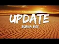 Download Lagu Burna Boy - Update (Lyrics)