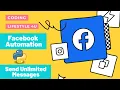 Facebook Message Automation Using Python Mini Project 15 Lines Code