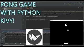 Making A Pong Game With Python Kivy Part 1