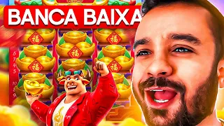 TESTEI BANCA DE *100 REAIS* NO FORTUNE OX E ME SURPREENDI!!!