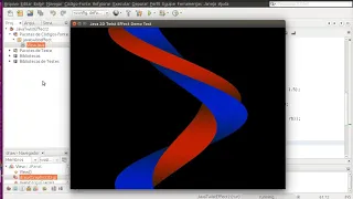 Java 2D 2 5D Effect from scratch - Old School Twist Effect Test