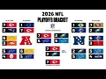 2026 NFL Playoff Bracket WEEK 9 Road To The Super Bowl