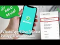 Download Lagu Cara Bikin Nada Dering WhatsApp Sebut Nama Sendiri