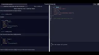 Delete Properties from a JavaScript Object - Free Code Camp Help