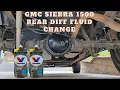 Rear Differential Fluid Change On My GMC Sierra 1500 SLE Crew Cab Z71