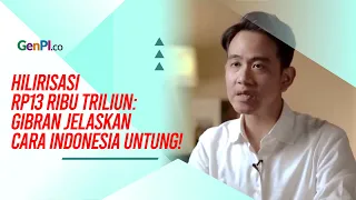 Wapres Gibran Aktif Nge-YouTube, Kini Bicara Hilirisasi Rp13 Ribu Triliun!