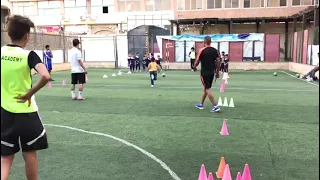 جز من تمرين الأكاديمية بمدرسة زوسر برنسز بشبرا الخيمه 