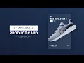 3D Animated Product Card Using Only HTML CSS