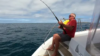 Sailing THE BIG LAP continues. A big sail… EDEN TO PORT LINCOLN ..Oh! rope around the props…Ep39