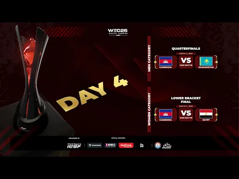 Video Thumbnail: IESF - MLBB | Group Stage Day 4: Angkor Warriors - Women Team