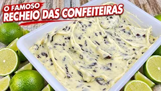 O TRUQUE DAS CONFEITEIRAS: RECHEIO DE LIMÃO FIRME E ESTRUTURADO 🍋