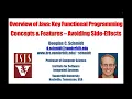 Overview of Java Key Functional Programming Concepts Features - Avoiding Side-Effects