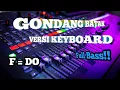 Lagu Gondang Batak / Versi Keyboard.. F = Do. Full bass!!!