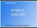 Program to bubble sorting C Program
