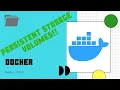 How to manage docker volumes create delete attach to containers perstistent storage