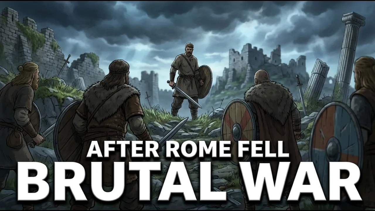 After Rome Fell — The Brutal War That Created Britain | History for Sleep