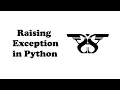25 Raise in Python Example Raise Statement Exception Handling Python Programming Tutorial
