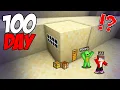 Download Lagu JJ And Mikey SURVIVE 100 DAYS inside BLOCK in Minecraft Maizen
