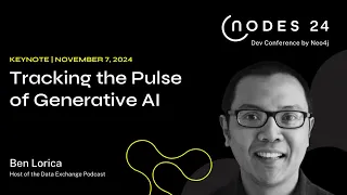 Thumbnail for NODES 2024 – Keynote: Tracking the Pulse of Generative AI video