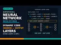 Neural Network with Python - Lec 5 Dynamic Code for Hidden and Output Layer