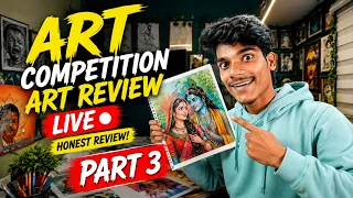 LIVE Art Review Competition | Kaun Jeetega? 🏆🎨