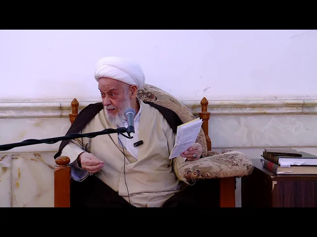 ⁣سماحة الشيخ محمد هادي ال الشيخ راضي - بحث الا صول- 19-رجب-1445-31-1-2024