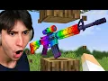 Minecraft But All Drops Are Guns