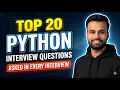 Top 20 Python Interview Questions Asked in Every Interview