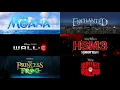 Lagu Walt Disney Pictures movies title cards from trailers (2007-2016)