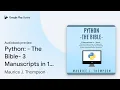 Python - The Bible