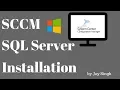 Part 6 - SCCM CB SQL Server Installation