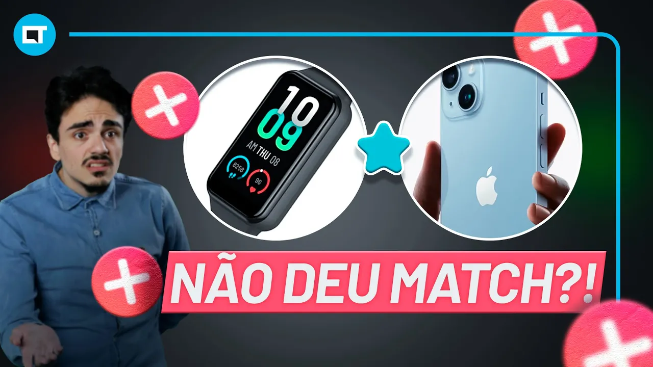O que você PERDE ao usar um iPhone com Amazfit