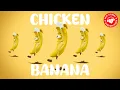 Chicken Banana (Offizielles Musikvideo) 🐔🍌 | Lustiges Lied zum Lachen \u0026 Tanzen