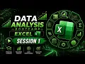 Data Analysis Bootcamp - Excel Week 1