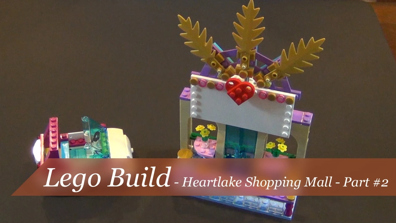 Lego Friends 41450 Heartlake City Shopping Mall - Lego Speed Build Review