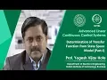 Determination of Transfer Function from State Space Model Part-I