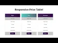 How to Create HTML CSS Price Table Responsive HTML CSS Price Table Responsive raselcoder