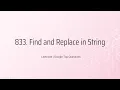 Leetcode 833 Find and Replace in String Python