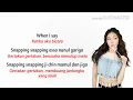Download Lagu Chungha - Snapping (lirik \u0026 terjemahan) By: My Hobby