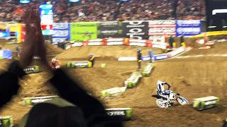 raw crowd noise crazy 450 main event anaheim 1 2023