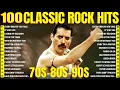 Top 100 Classic Rock Songs Of All Time - AC/DC, Queen, Bon Jovi, Scorpions, Aerosmith, Nirvana, U2