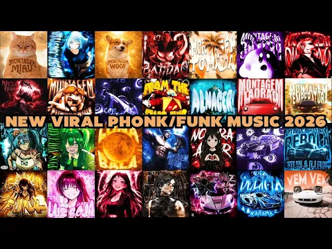 NEW VIRAL PHONK/FUNK MUSIC 2026 🎵 MY TOP BRAZILIAN TRENDING PHONK SONGS PLAYLIST