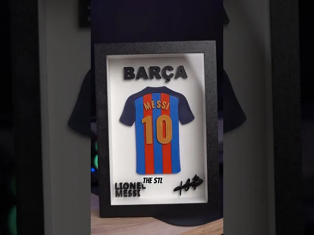Personalized Real Madrid Jersey Frame – Kylian Mbappé Edition video thumbnail