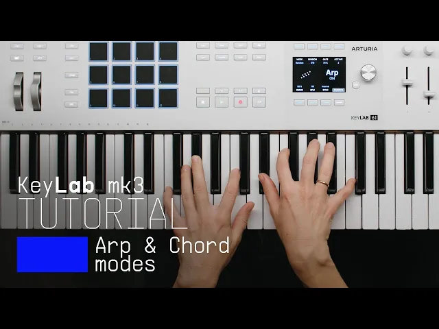 How to Control Arp and Chord Mode