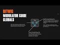 Globals - Bitwig Modulator Guide