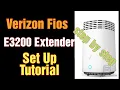 Verizon E3200 wifi extender unboxing step by step EASY set up in minutes