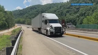 I-40 open to traffic again between Tennessee and North Carolina a week after flooding rockslide