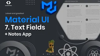 React Material UI Tutorial 7 Text Fields